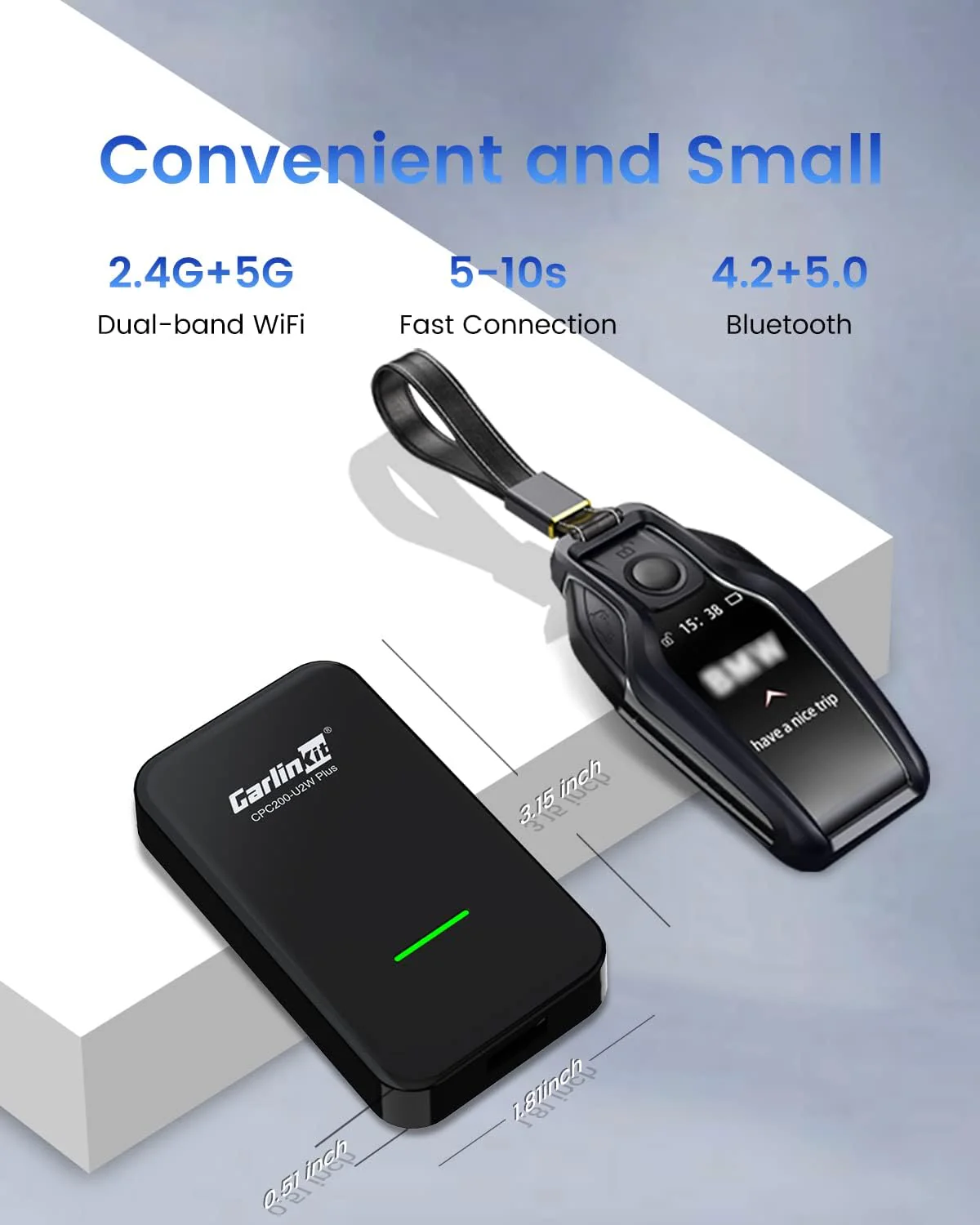 š„š„š„Carlinkit 3.0 U2W Wireless carplay adapter for OEM factory wired carplay to wireless CPC200-U2W-PLUS - Image 5