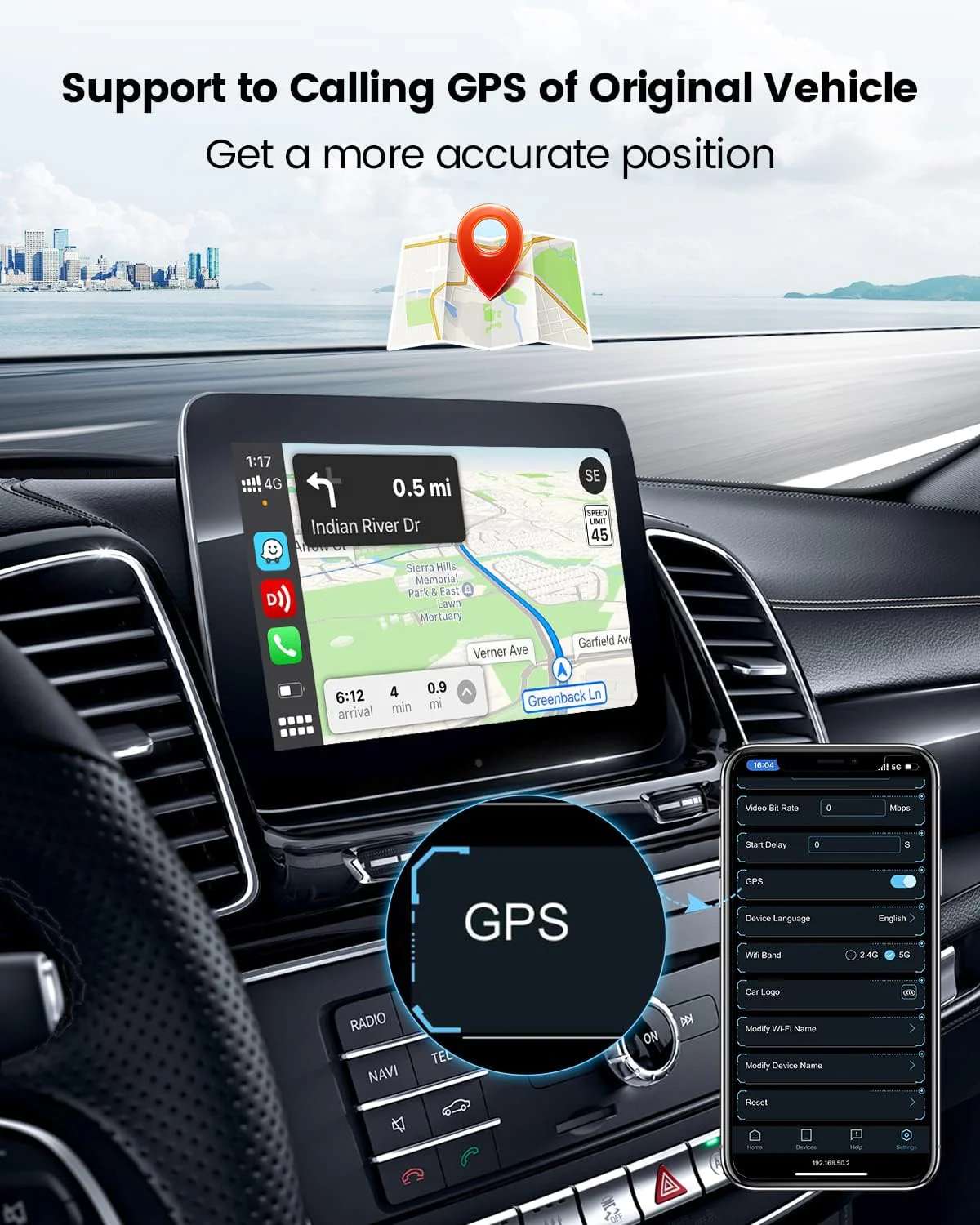 š„š„š„Carlinkit 3.0 U2W Wireless carplay adapter for OEM factory wired carplay to wireless CPC200-U2W-PLUS - Image 8